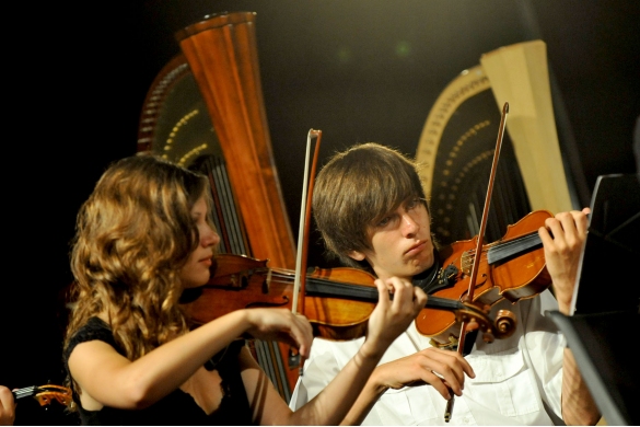 Concerto Orchestra Giovanile C.E.I.: Anno 2007 - Concerto estivo  al parco con i giovani del C.E.I. Central European Initiative