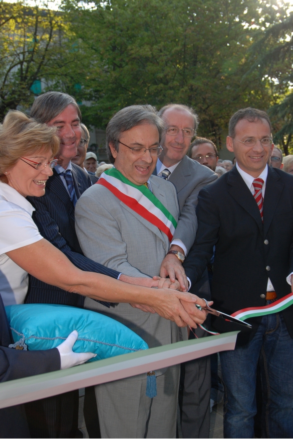 Parco Corazza: Anno 2007 - Cerimonia di inaugurazione del Parco Corazza ristrutturato