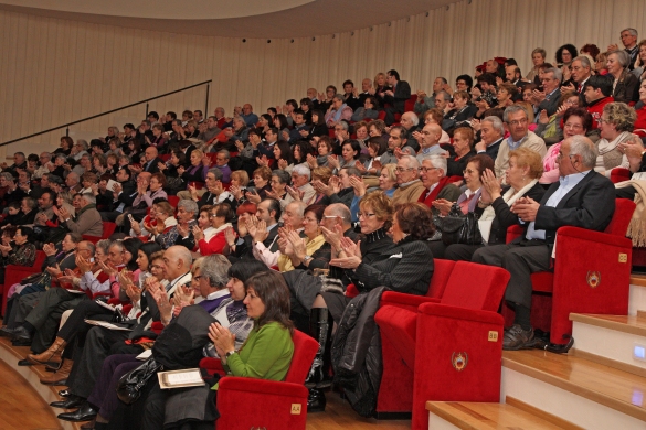 Concerto di Capodanno: Il pubblico in galleria
