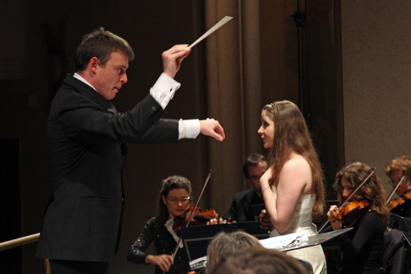 Concerto di Capodanno: Il Direttore d'orchestra e la Soprano