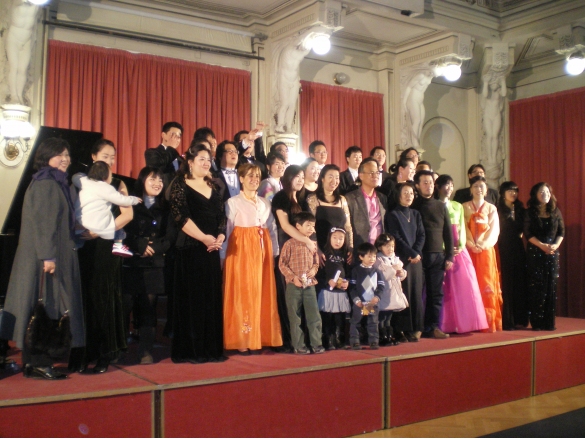 Coro Chan-Yang (Corea del Sud): Anno 2010 - Il coro Chan-Yang