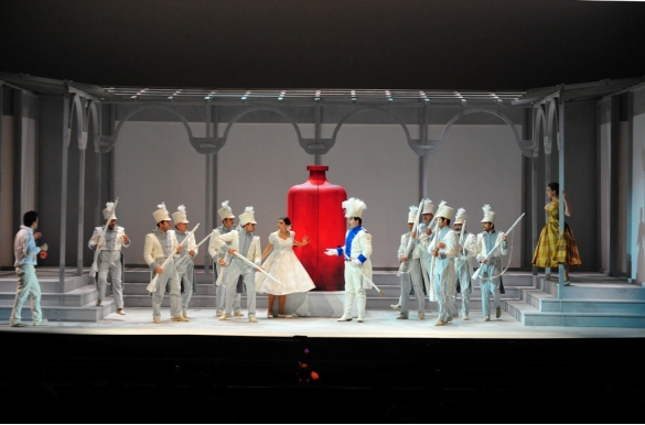 Elisir d'Amore, opera lirica di Gaetano Donizetti: Anno 2011 - Lo spettacolo teatrale