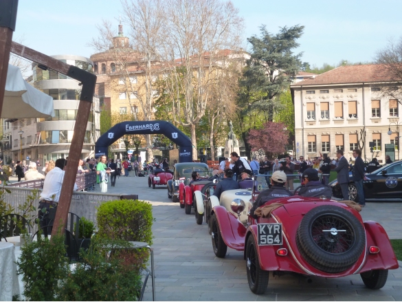 GP Terre di Canossa: Anno 2013 - Competiizone auto d'epoca. Partenza da Salsomaggiore Terme
