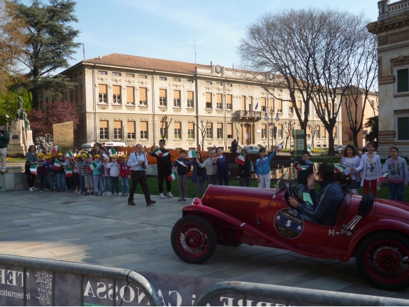 GP Terre di Canossa: Anno 2013 - Competiizone auto d'epoca. Prtenza da Salsomaggiore Terme