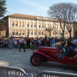GP Terre di Canossa: Anno 2013 - Competiizone auto d'epoca. Prtenza da Salsomaggiore Terme