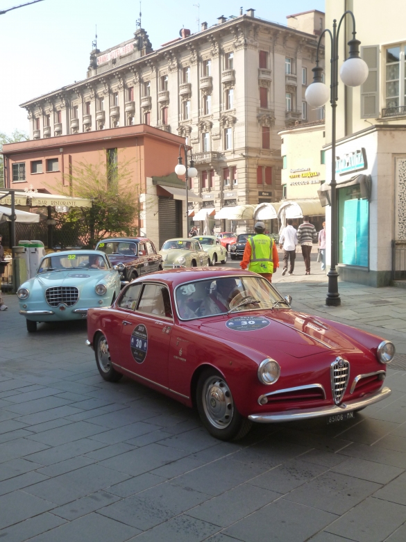 GP Terre di Canossa: Anno 2013 - Competiizone auto d'epoca. Partenza da Salsomaggiore Terme