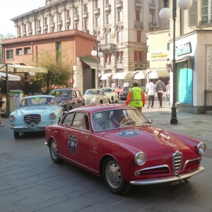 GP Terre di Canossa: Anno 2013 - Competiizone auto d'epoca. Partenza da Salsomaggiore Terme