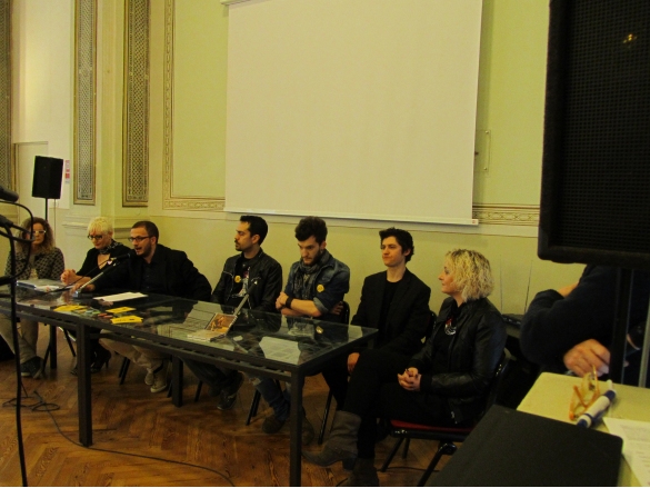 Conferenza stampa in Sala Mainardi : Anno 2014 - Tavolo dei relatori 