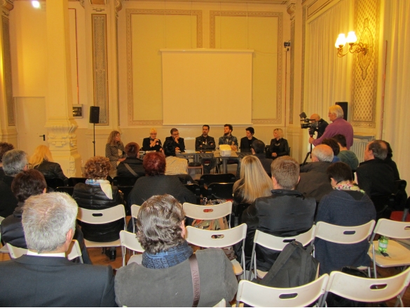 Conferenza stampa in Sala Mainardi : Il pubblico intervento all'appuntamento