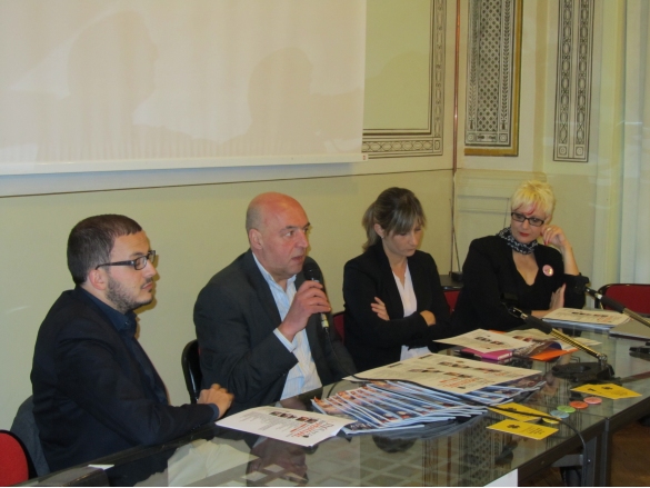 Mistero in Festival : Anno 2014 - Conferenza stampa in sala Mainardi, Ade Capone presenta 