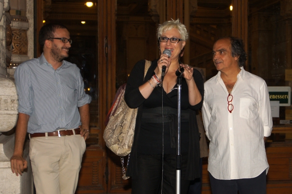 Panettone d'Estate: Il Sindaco Filippo Fritelli e l'Assessore Daniela Isetti