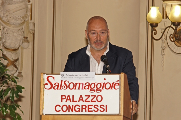 Convegno “Novità introdotte dal Governo: una nuova attenzione al turismo” partecipa il Sottosegretario di Stato del Ministero dei Beni e delle Attività Culturali e del Turismo, Francesca Barracciu: Anno 2014, venerdì 5 settembre - L'intervento di Massimo Gribaldi, Presidente delle Terme di Salsomaggiore