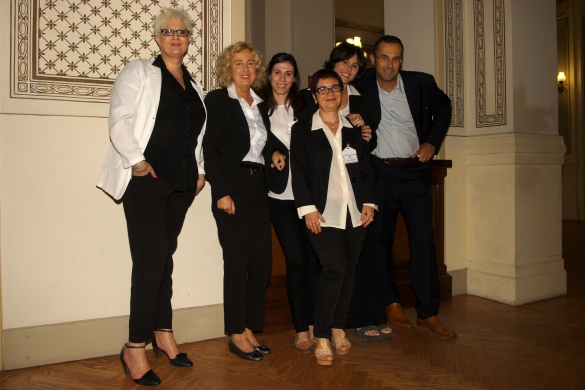 Convegno “Novità introdotte dal Governo: una nuova attenzione al turismo” partecipa il Sottosegretario di Stato del Ministero dei Beni e delle Attività Culturali e del Turismo, Francesca Barracciu: Anno 2014 - L'Assessore Daniela Isetti, il team Servizio Turismo e il Direttore al Turismo Andrea Saccani