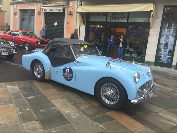 Gran Premio Terre di Canossa: Anno 2015 - Competiizone auto d'epoca. Sosta di tappa a Salsomaggiore Terme