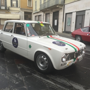 Gran Premio Terre di Canossa: Anno 2015 - Competiizone auto d'epoca. Sosta di tappa a Salsomaggiore Terme