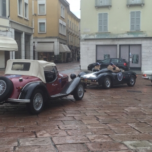 Gran Premio Terre di Canossa: Anno 2015 - Competiizone auto d'epoca. Sosta di tappa a Salsomaggiore Terme