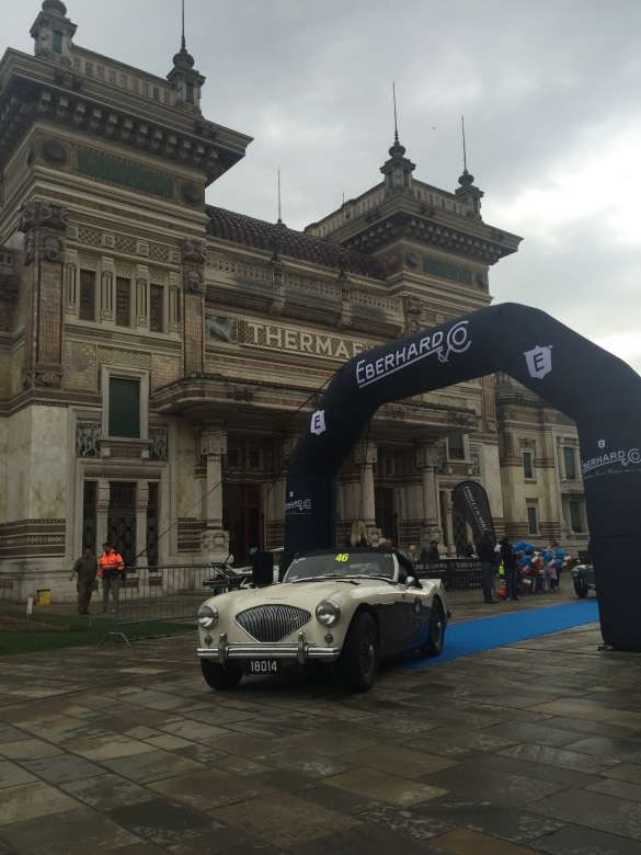 Gran Premio Terre di Canossa: Anno 2015 - Competiizone auto d'epoca. Partenza da Salsomaggiore Terme