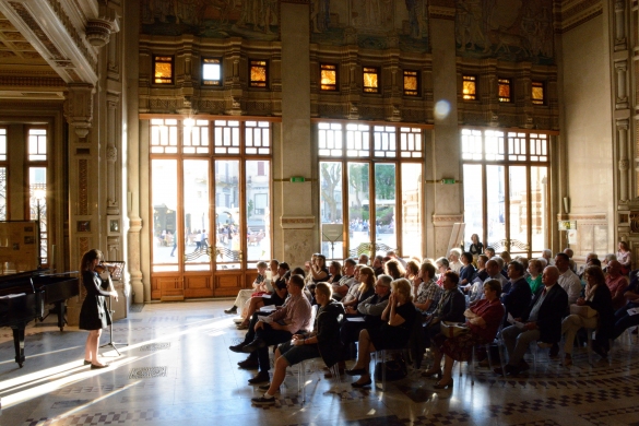 I Musici di Parma Sebino Salso Summer Festival: 24 maggio 2015 - Sviolinata, concerto alle Terme Berzieri con i musicisti de Salso Musici Academy