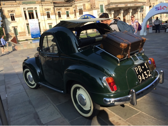 Salsomotormeeting: Anno 2015 - Auto storica in esposizione