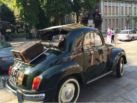 Salsomotormeeting: Anno 2015 - Auto storica in esposizione