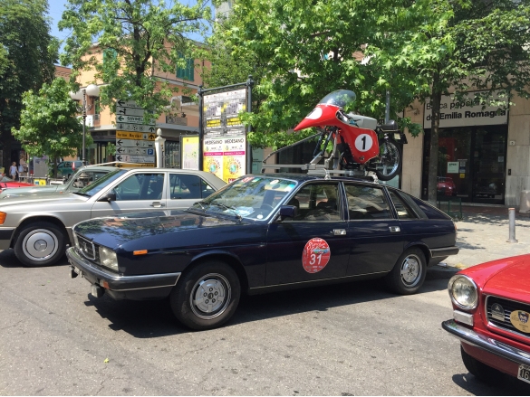 Salsomotormeeting: Anno 2015 - Auto storica in esposizione