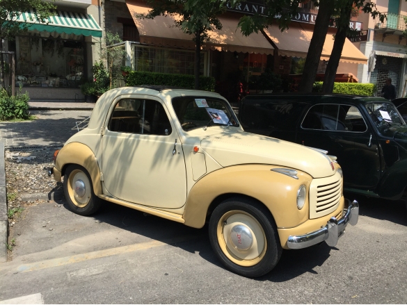 Salsomotormeeting: Anno 2015 - Auto storica in esposizione