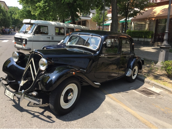 Salsomotormeeting: Anno 2015 - Auto storica in esposizione