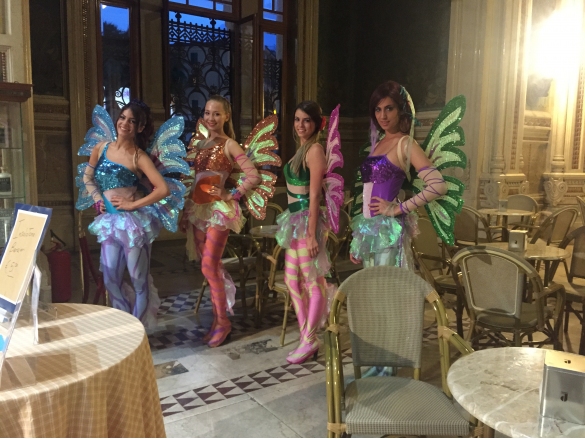 Notte Celeste: Anno 2015 - Terme Berzieri, interno. Anteprima spettacolo Winx