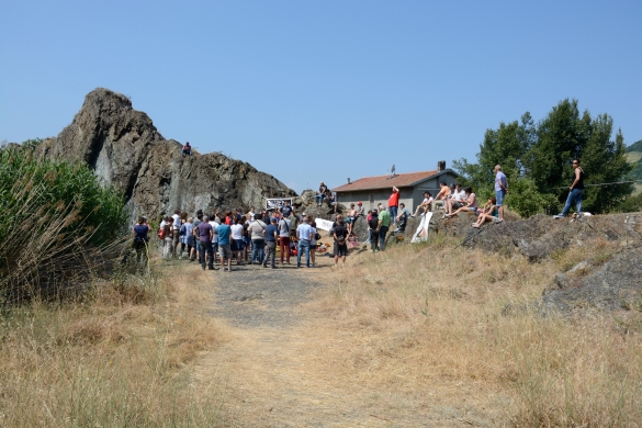Mistero in Festival: Località, Pietranera, il pubblico al lago per l'evento dimostrativo