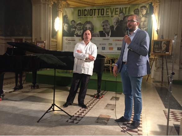 Slow Flute Festival: Anno 2015, 31 luglio - Il Sindaco Filippo Fritelli interviene all'evento 
