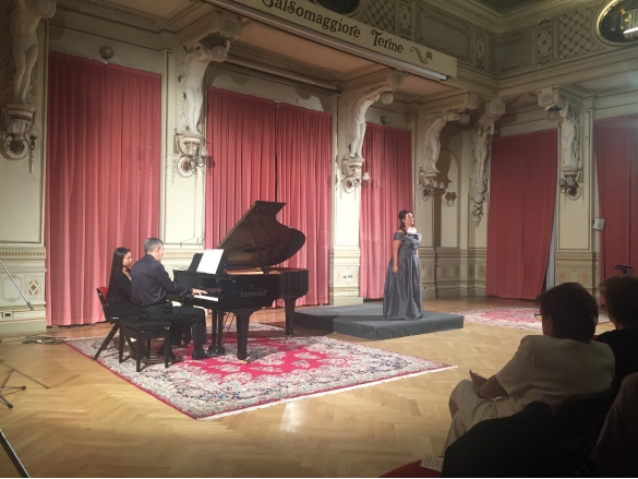 Concerto Lirico Vocale: Anno 2015 -L'esibizione lirico vocale