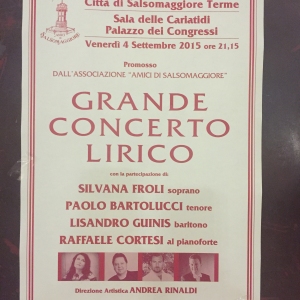 Concerto Lirico Vocale: Anno 2015 - La locandina