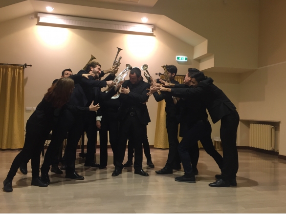 I Musici di Parma Sebino Salso Summer Festival: 24 pttpbre 2015 - Squilli di tromba, concerto con la classe di tromba del Maestro Andrea Lucchi. Gli allievi musicisti