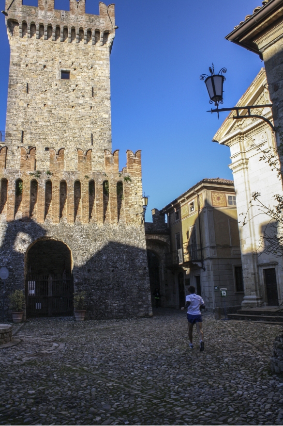 Podismo - Ultra K Marathon: Podista a Vigoleno
