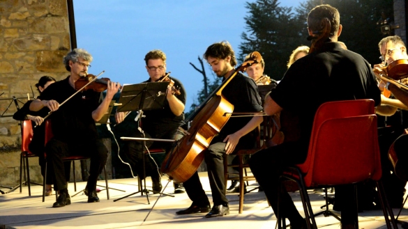 Salso Summer Class & Festival - Masterclass Violino, Viola e Violoncello: 22 luglio 2016 - Il concerto Arco Infinito con  gli allievi della masterclass di violino, viola e violoncello