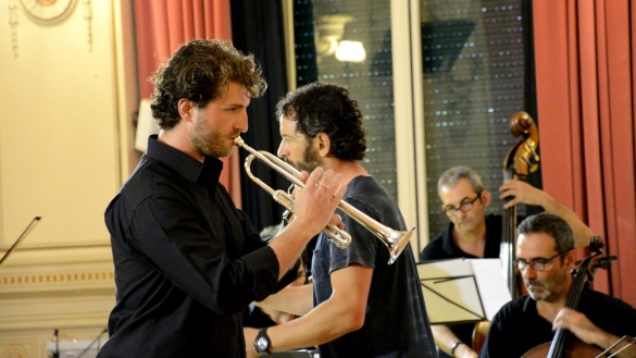 Salso Summer Class & Festival: 24  luglio 2016 Concerto Fratellanza, l'esibizione di un allievo della masterclass