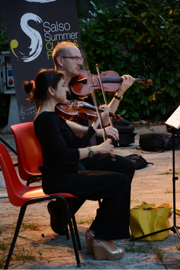 Salso Summer Class & Festival - Masterclass Oboe, Corno e Clavicembalo: 29 luglio 2016 - Il concerto Temi Virtuosi con l'orchestra I Musici di Parma e gli allievi della masterclass di oboe, corno e clavicembalo
