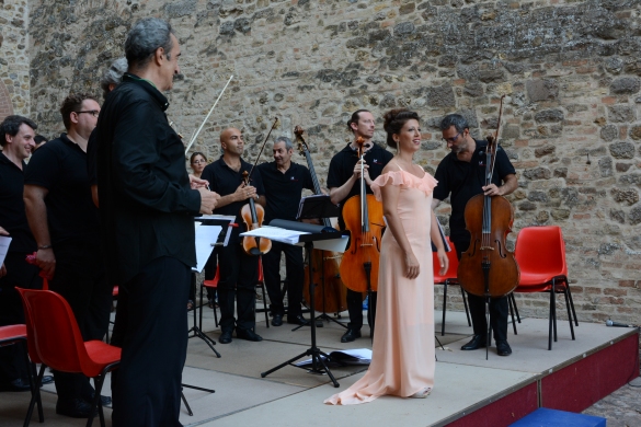 Salso Summer Festival - Masterclass di Canto: 30 luglio 2016 – Libiam nei lieti calici, concerto con I Musici di Parma e una allieva della masterclass di canto