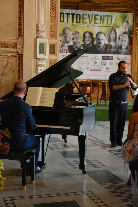 Salso Summer Festival - Masterclass Esibizione Allievi: 31 luglio 2016 – Allievi della Summer Class si esibiscono in anteprima per il pubblico del Talk Show Diciottoeventi