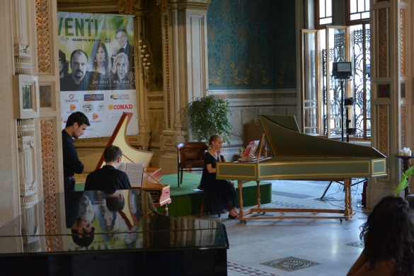 Salso Summer Festival - Masterclass Esibizione Allievi: 31 luglio 2016 – Allievi della Summer Class si esibiscono in anteprima per il pubblico del Talk Show Diciottoeventi