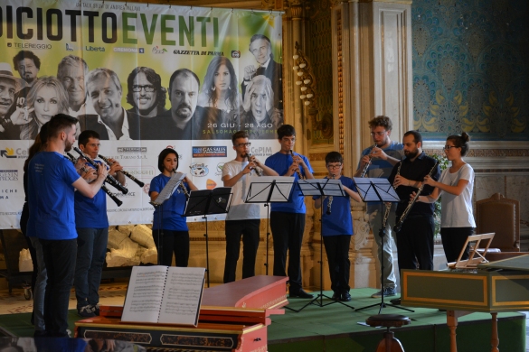 Salso Summer Festival - Masterclass Esibizione Allievi: 31 luglio 2016 – Allievi della Summer Class si esibiscono in anteprima per il pubblico del Talk Show Diciottoeventi