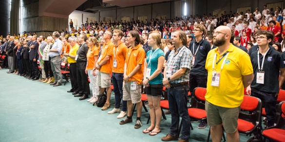 Bridge Mondiali Juniores: Palazzo Congressi, Auditorium Europa cerimonia di inaugurazione dei giochi