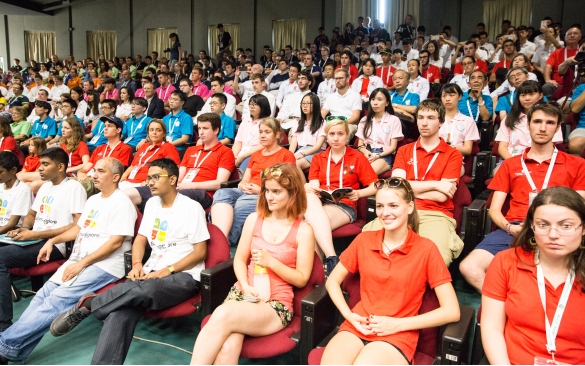 Bridge Mondiali Juniores: Palazzo Congressi, Auditorium Europa cerimonia di inaugurazione