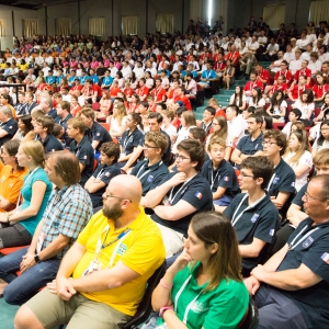 Bridge Mondiali Juniores: Palazzo Congressi, Auditorium Europa cerimonia di inaugurazione