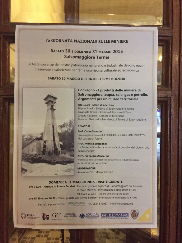 Giornata Miniere: Locandina evento
