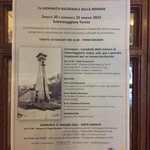 Giornata Miniere: Locandina evento