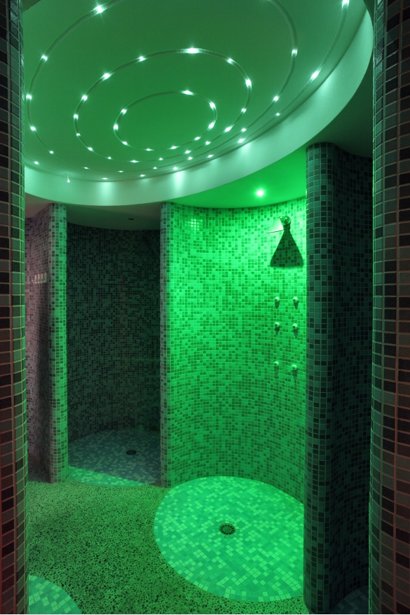 Centro Benessere Terme di Salsomaggiore: Doccia nebulizzata e doccia bitermica con cromoterapia