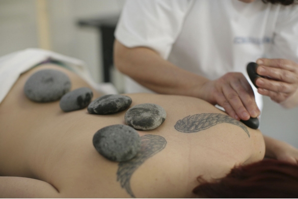 Centro Benessere Terme di Salsomaggiore: Hot stone massage