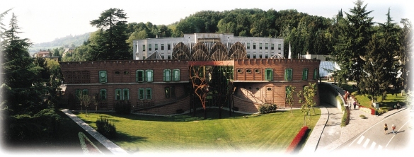 Terme di Tabiano: L'edificio delle terme di Tabiano
