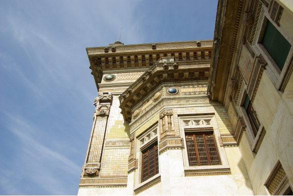 Terme Lorenzo Berzieri: Vista laterale, particolare